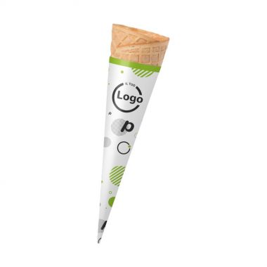 Sottoconi in carta per cono gelato personalizzabili a 2 colori