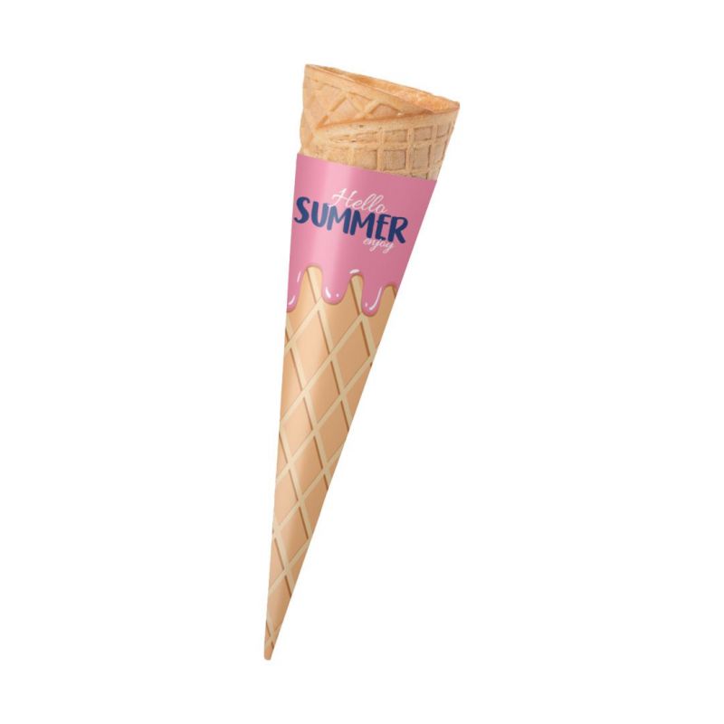 Sottoconi in carta per cono gelato personalizzabili a 4 colori