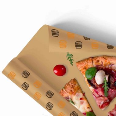 Printed grasseproof paper