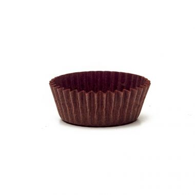 Brown Circular Baking Cups n.3 (ø31x h18 mm)