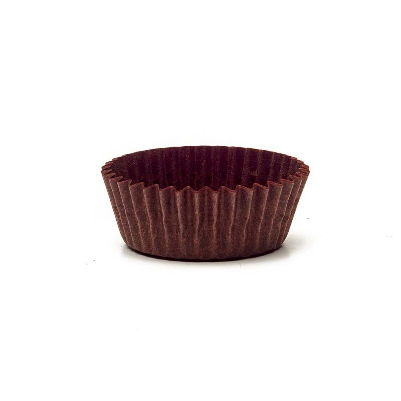Brown Circular Baking Cups n.3 (ø31x h18 mm)