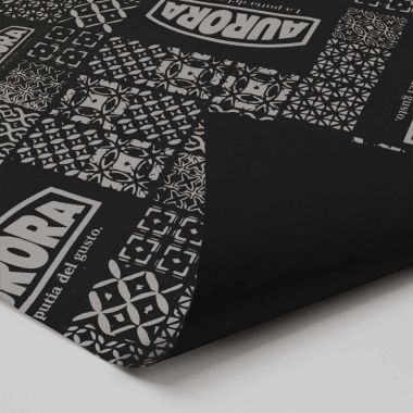 Placemats Straw Paper Black...