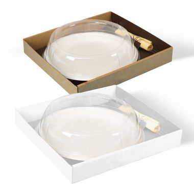 Flat tray with cutlery...