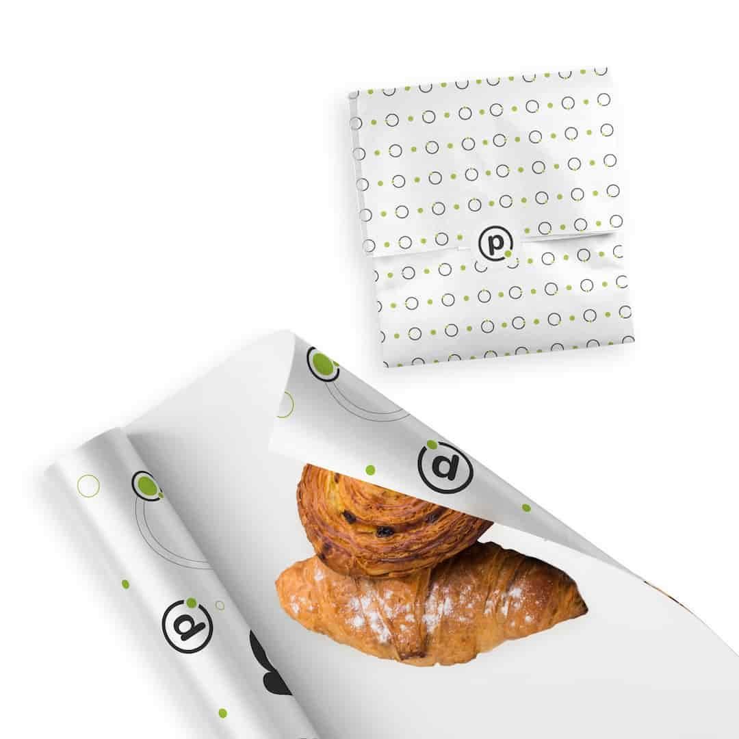 Papel alimenticio - Cuero, anti-grasa, laminado, polietileno