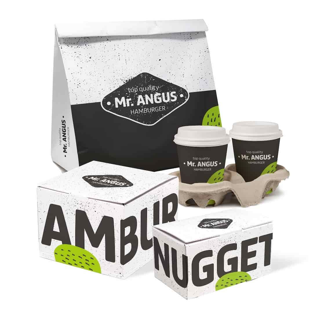 Linee di packaging coordinato per il take away